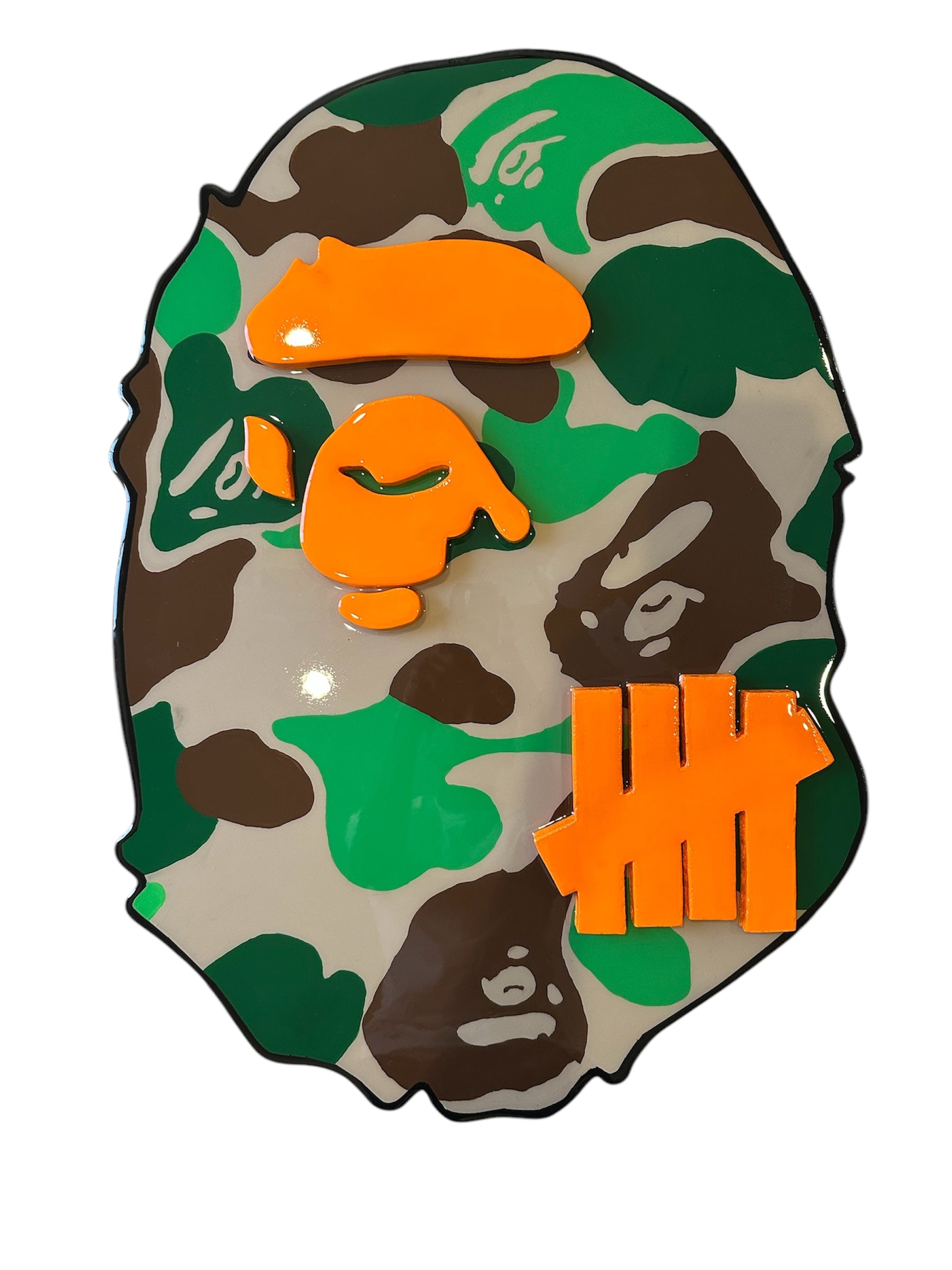 “BAPE Head” | Layered Camo