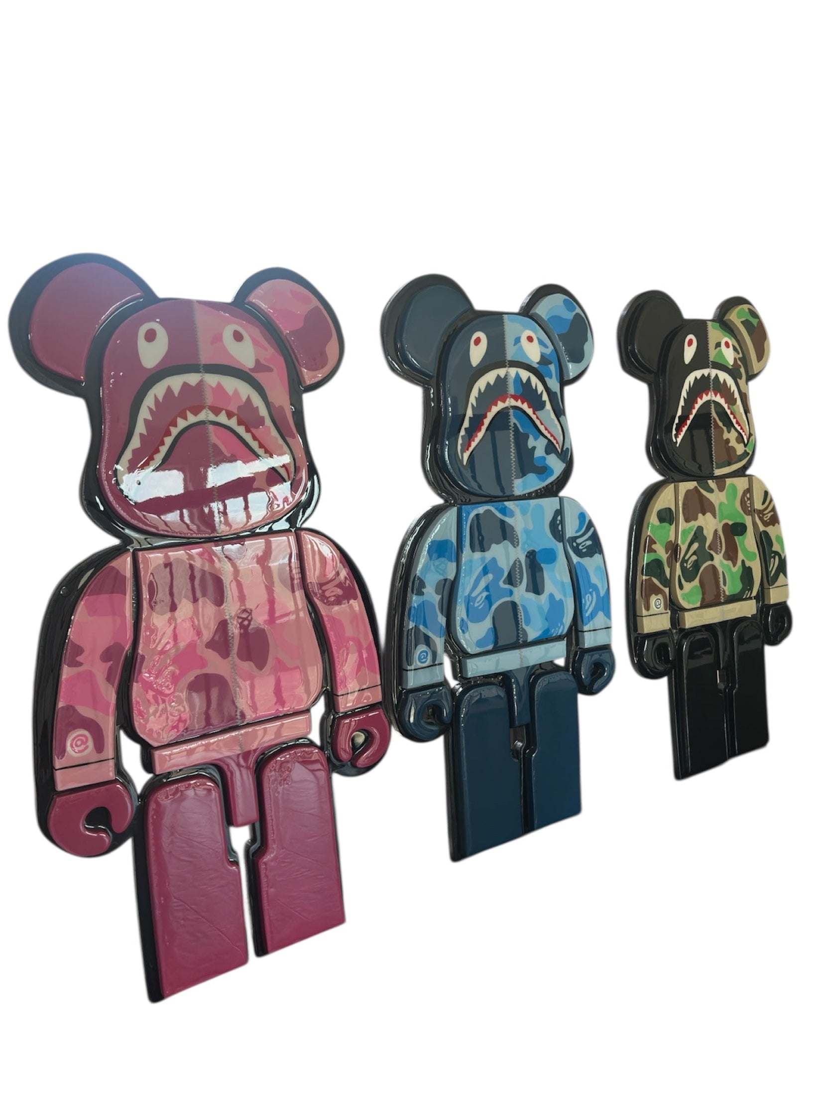 “BAPE Brick“ | Oversized Wall Sculpture Trio