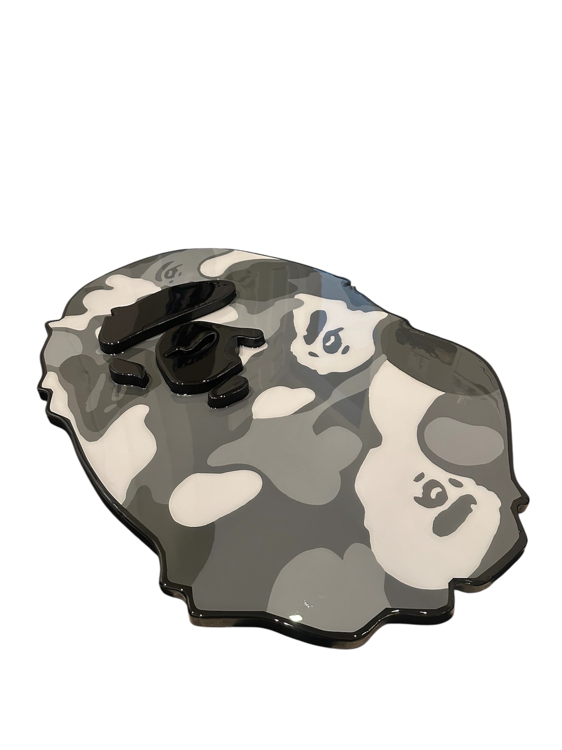 “BAPE Head” | Layered Camo