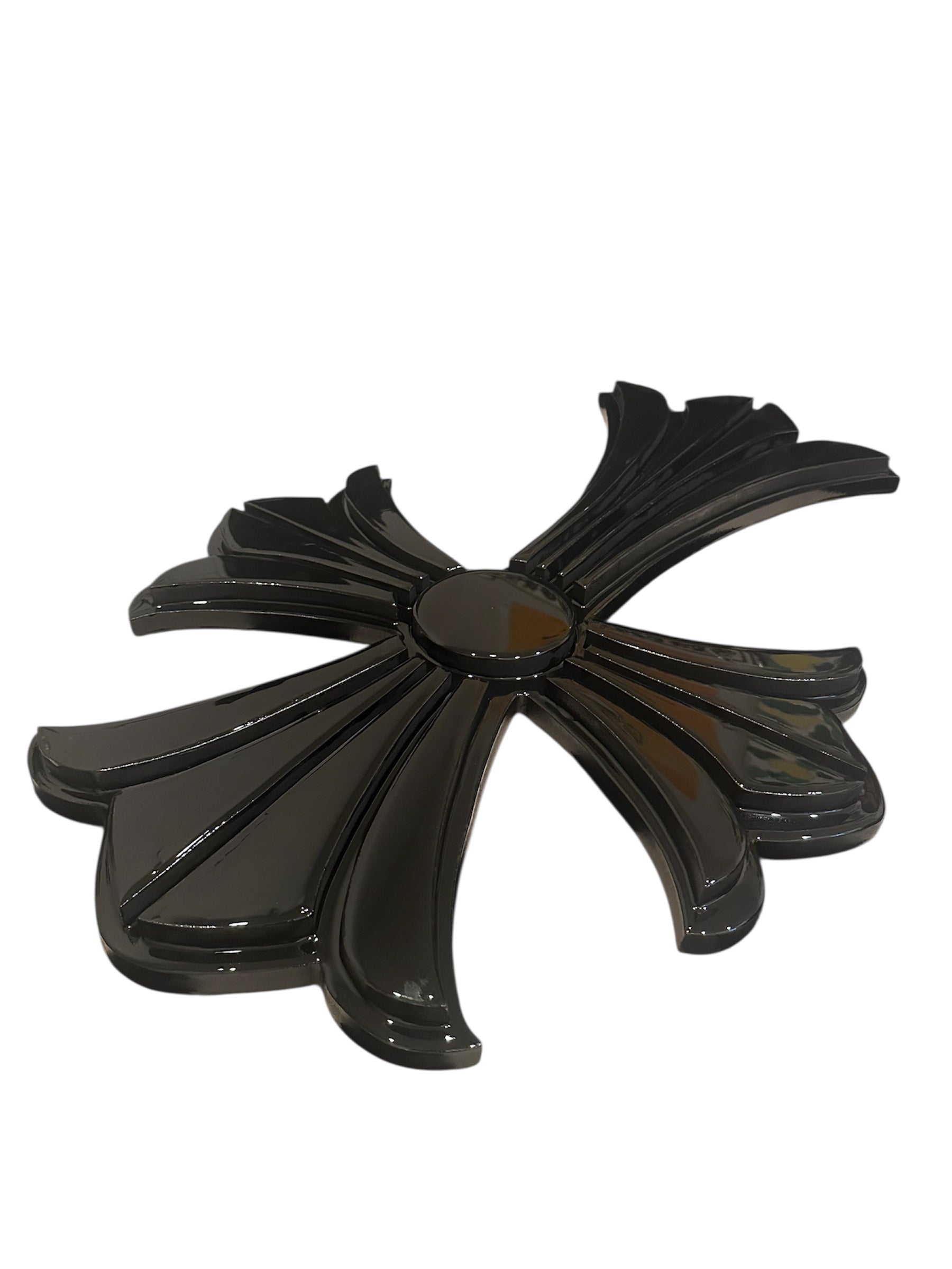 “Chrome Hearts Cross” | Stacked Black Chrome Edition